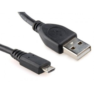 Cablexpert | USB cable | Male | 4 pin USB Type A | Male | Black | 5 pin Micro-USB Type B | 0.5 m